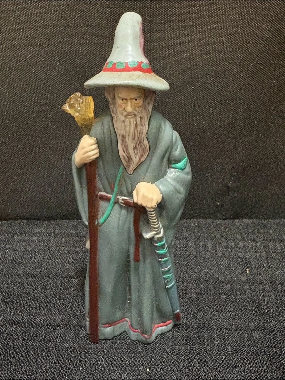 Vintage Gandalf Burger King Lord Of The Rings Movie Toy Figure